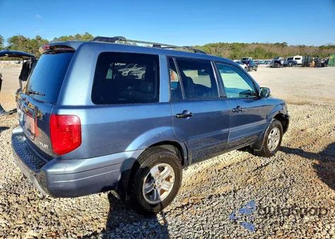 2005 Honda Pilot Exl из США, поврежденный, VIN 2HKYF18675H527415
